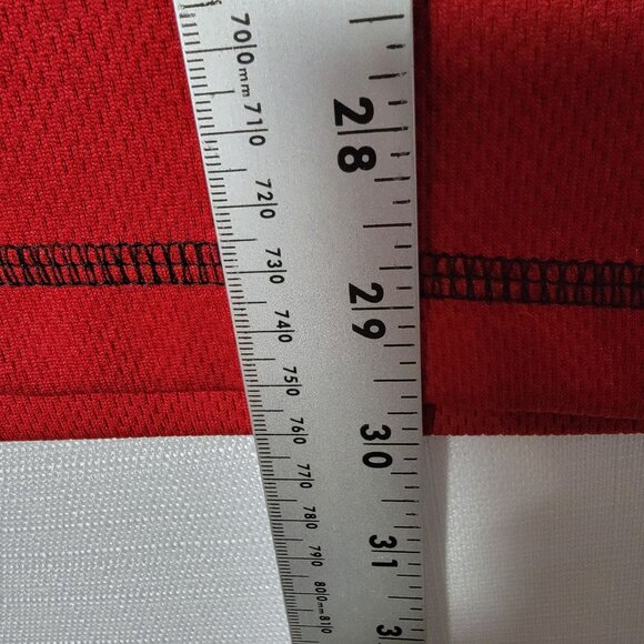 Pebble Beach Performance Mens Sweater Pullover XL 1/4 Zip Long Sleeve Red Golf - Picture 8 of 10